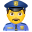 Man Police Officer icon