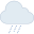 Pluie modérée icon