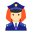 警察-女性-皮肤类型-1 icon