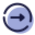 Circled Right icon