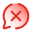 メッセージを削除 icon