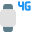 Fourth generation cellular version of smartwatch series icon