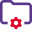 Computer file folder customization setting option button icon