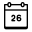 Kalender 26 icon