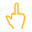 Mittelfinger icon