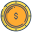 Dollar argent icon