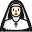 Nun icon