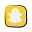 Snapchat eingekreistes Logo icon