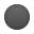 검은색 원 이모티콘 icon