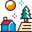 christmas tree icon