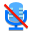 Sem microfone icon