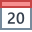 Календарь 20 icon