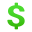 emoji con il simbolo del dollaro pesante icon