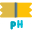 PS testing paper acid and basic chemical analysis icon