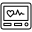 Electrocardiography icon