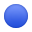 emoji de círculo azul icon