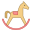 Cheval à bascule icon