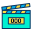 Clapperboard icon