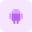 Android a mobile operating system developed by Google icon