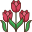 tulipes-externes-printemps-autres-bzzricon-studio icon