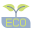 Pulsante Ecologia icon