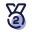 奖章第二名 icon