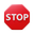 Panneau stop icon