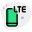 Advance LTE generation cellular connectivity network facility on phone icon