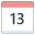 カレンダー13 icon