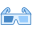 Gafas 3d icon