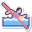 No Swimming icon