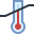 Sensível à temperatura icon