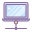 Computer portatile Web icon