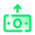 Geldtransfer zu initiieren icon