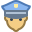 경찰관 남성 icon