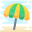 Ombrellone da spiaggia icon