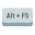 Alt + F5 키 icon