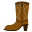 cowgirl boot icon