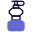 Water bottle with glucose to enhance energy levels icon