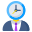 Punctual Person icon
