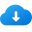 Download from the Cloud icon