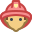Hombre bombero icon