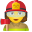 Frau-Feuerwehrmann icon