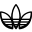 Trefoil Adidas icon