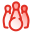 Bowling strike icon