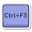 Ctrl 加 F3 键 icon