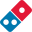 Dominos an american multinational pizza restaurant chain icon