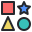 Shapes icon