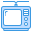 télévision-externe-appareil-retro-itim2101-bleu-itim2101 icon