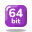 64 비트 icon